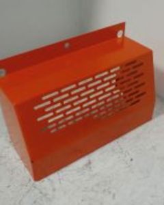 GUARD,BELT DRIVE,OPN TRGH PAINTED ORANGE